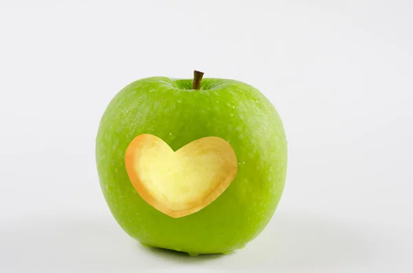 Love apple — Stock Photo, Image