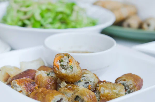 Fried spring rolls — Stock Photo, Image