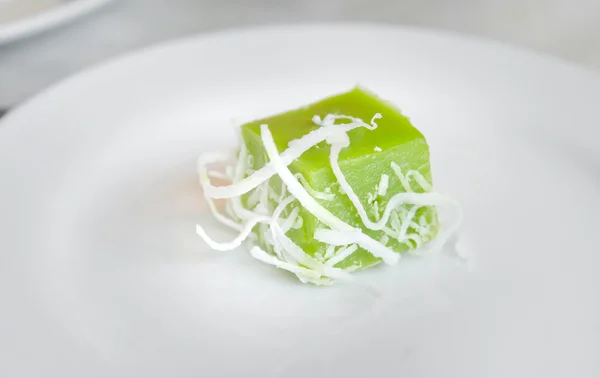 Postre verde — Foto de Stock