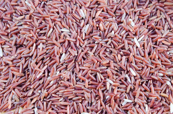 Fundo de arroz vermelho — Fotografia de Stock