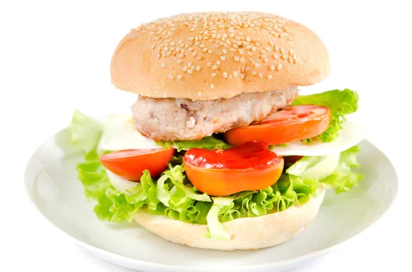 Typical fast food — Stock Photo, Image