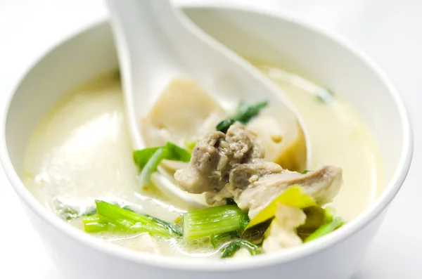 Curry tailandés en tazón —  Fotos de Stock