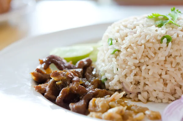 Arroz cozido misto — Fotografia de Stock