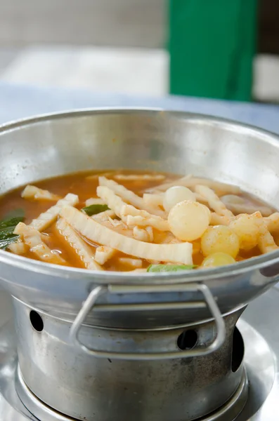 Würzige Suppe — Stockfoto