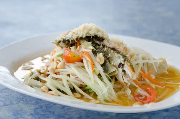 Papaya salad — Stock Photo, Image