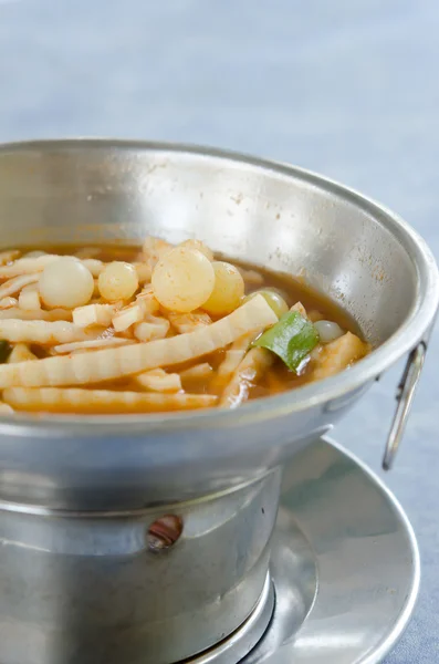 Thailändische Sauersuppe — Stockfoto