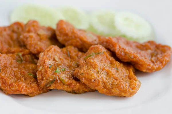 Fried fish cake — Stock Photo, Image