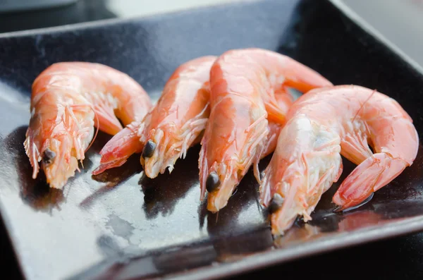 Camarones cocidos — Foto de Stock