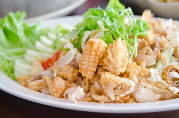 Fried squids — Stock Photo, Image