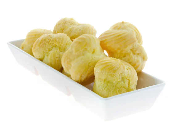 Choux in bowl — Stock Photo, Image