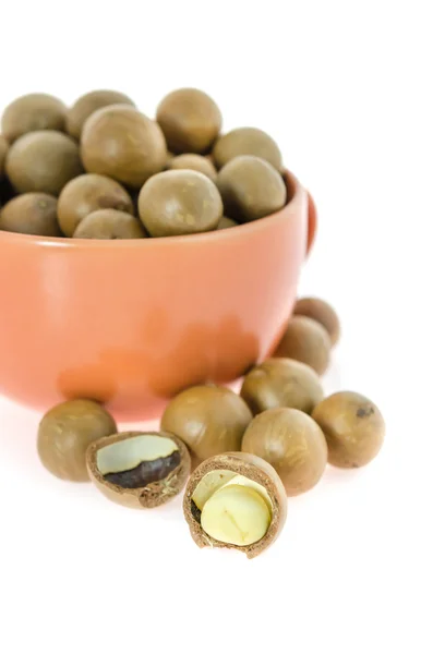 Nahaufnahme von Macadamia — Stockfoto