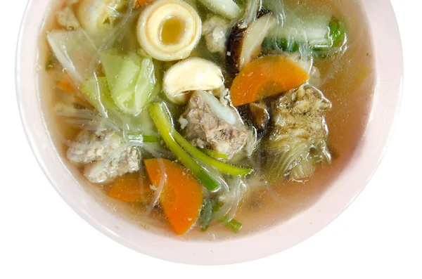 Klare Suppe — Stockfoto