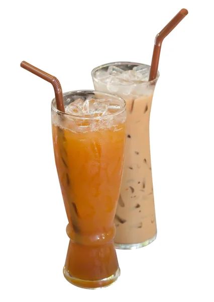 Iste och ice coffee — Stockfoto