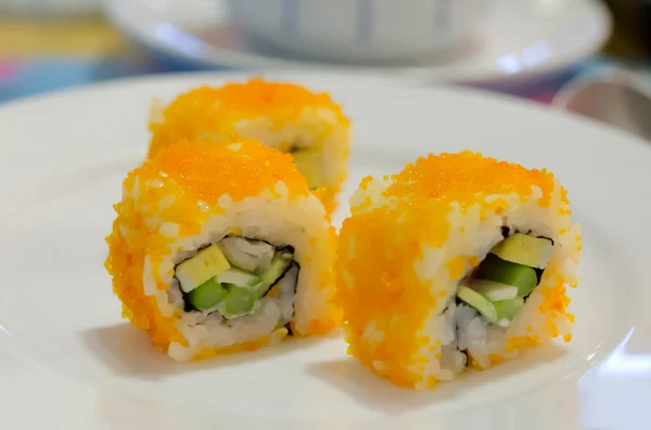 Cozinha japonesa - Sushi — Fotografia de Stock