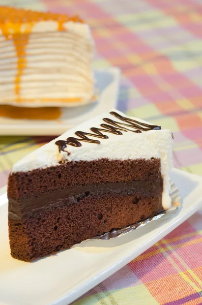 Gâteau au chocolat — Photo