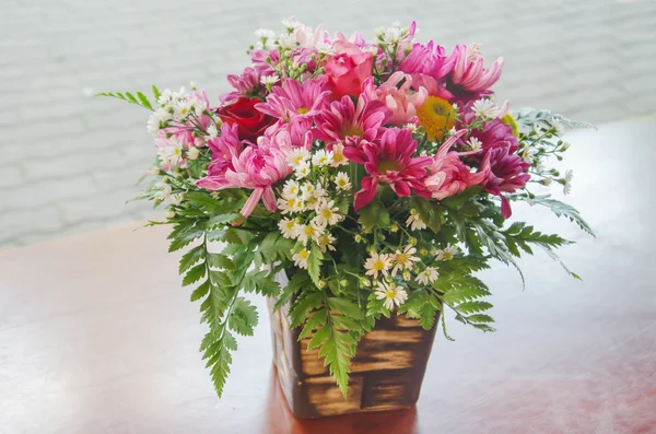 Bouquet in vaso — Foto Stock