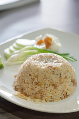 Asya kızarmış pilav