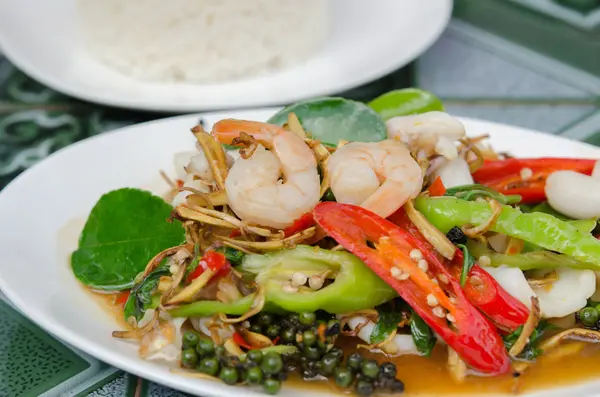 Spicy seafood — Stock Photo, Image