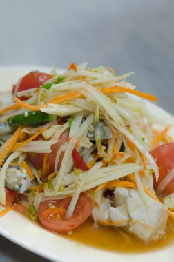 Papaya salatası
