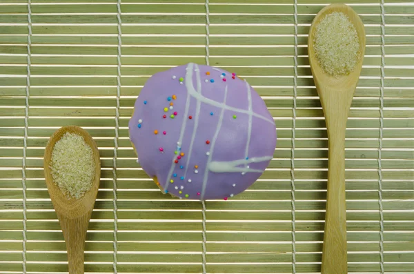 紫色蛋糕 — 图库照片