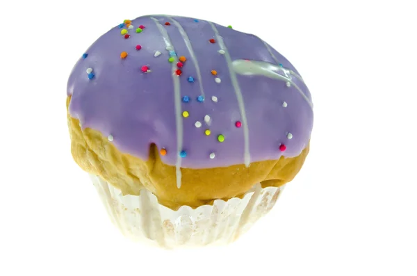 Purple cupcake — Stock Photo, Image