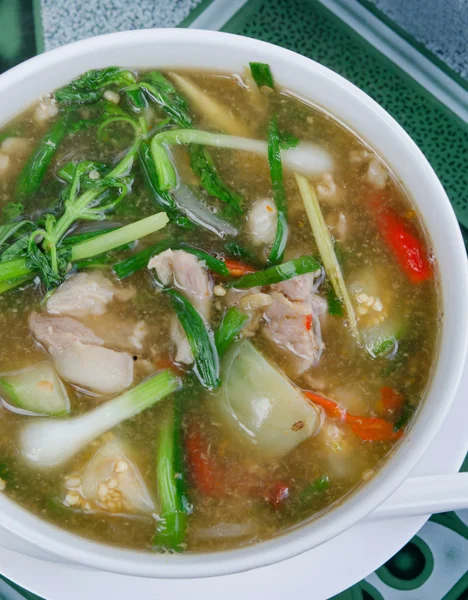 Азіатський суп пряний — стокове фото