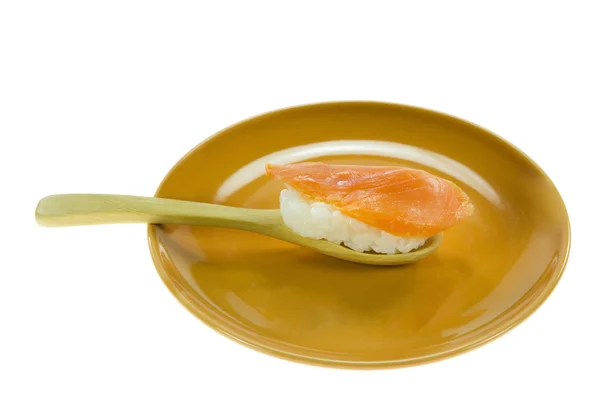Sushi de salmón, cocina japonesa —  Fotos de Stock