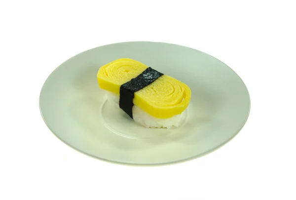 Egg sushi — Stock Photo, Image