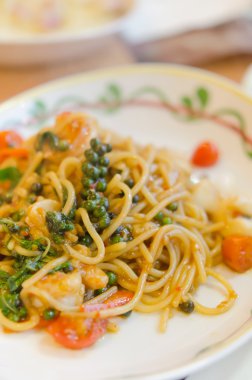 Acılı spagetti, Asya tarzı mutfağı