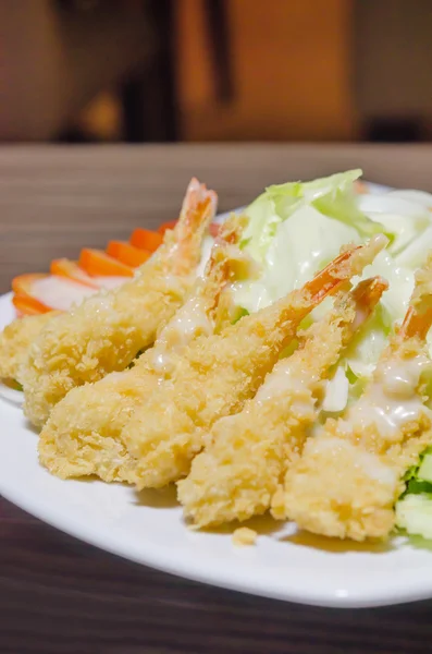 Shrimp salad — Stock Photo, Image