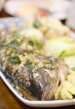 balık buğulama, Asya gıda