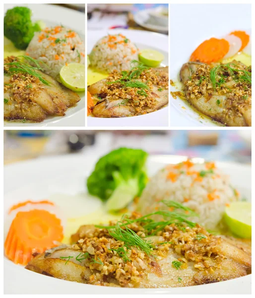 Fish steak — Stock Photo, Image