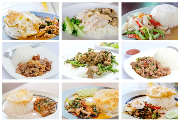 Asian meal set — Stock Photo, Image