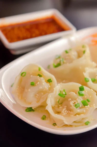 Koreanska dumplings — Stockfoto