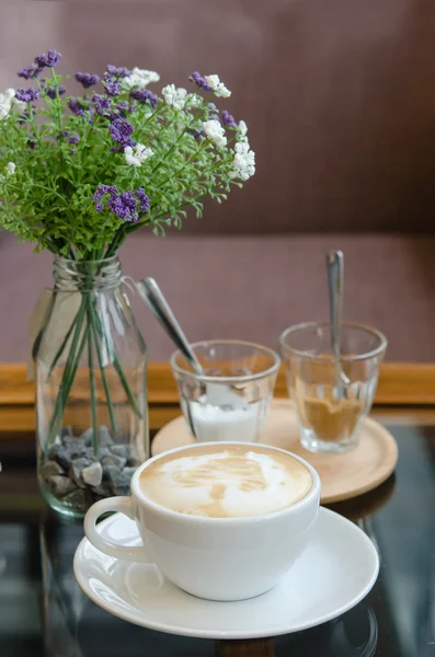 Warme koffie — Stockfoto