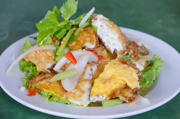 Spicy egg salad — Stock Photo, Image