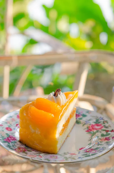 Апельсиновый торт — стоковое фото