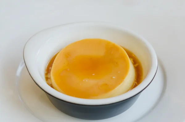 Vaniljsås pudding — Stockfoto