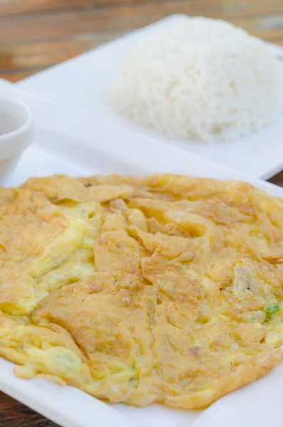 Thailändisches Omelett — Stockfoto