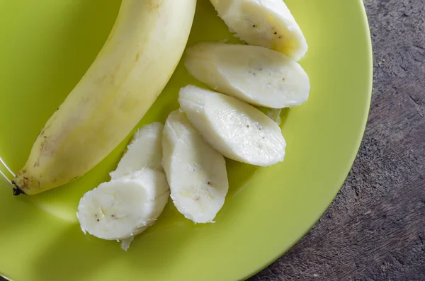 Färska ekologiska bananer — Stockfoto