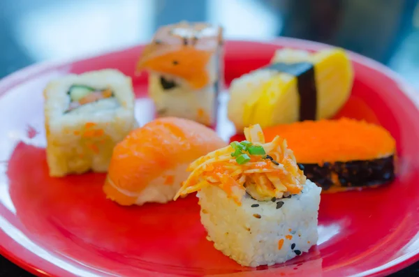 Set misto di sushi — Foto Stock