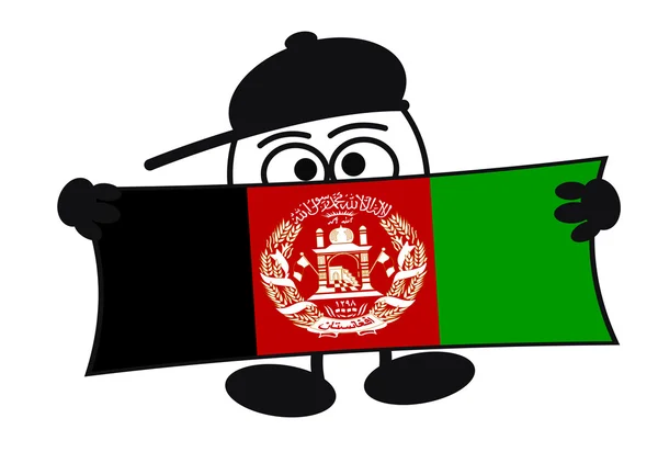 Eierkopf-欢迎阿富汗 — 图库照片