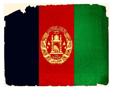 grungy bayrak - Afganistan