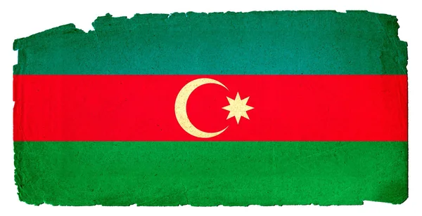Grungy σημαία - Αζερμπαϊτζάν — Φωτογραφία Αρχείου