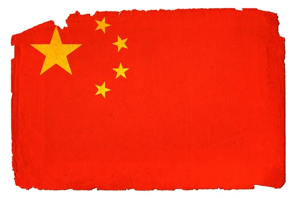 Bandeira Grungy - China — Fotografia de Stock