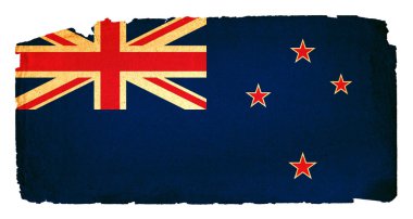 Grungy Flag - New Zealand clipart