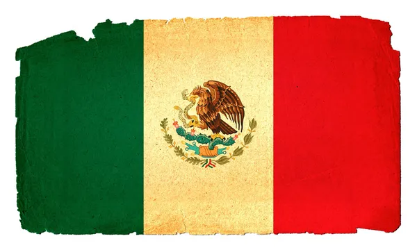 Grungy Flagge - Mexiko — Stockfoto