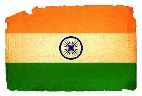 Grungy Flag - India — Stock Photo, Image