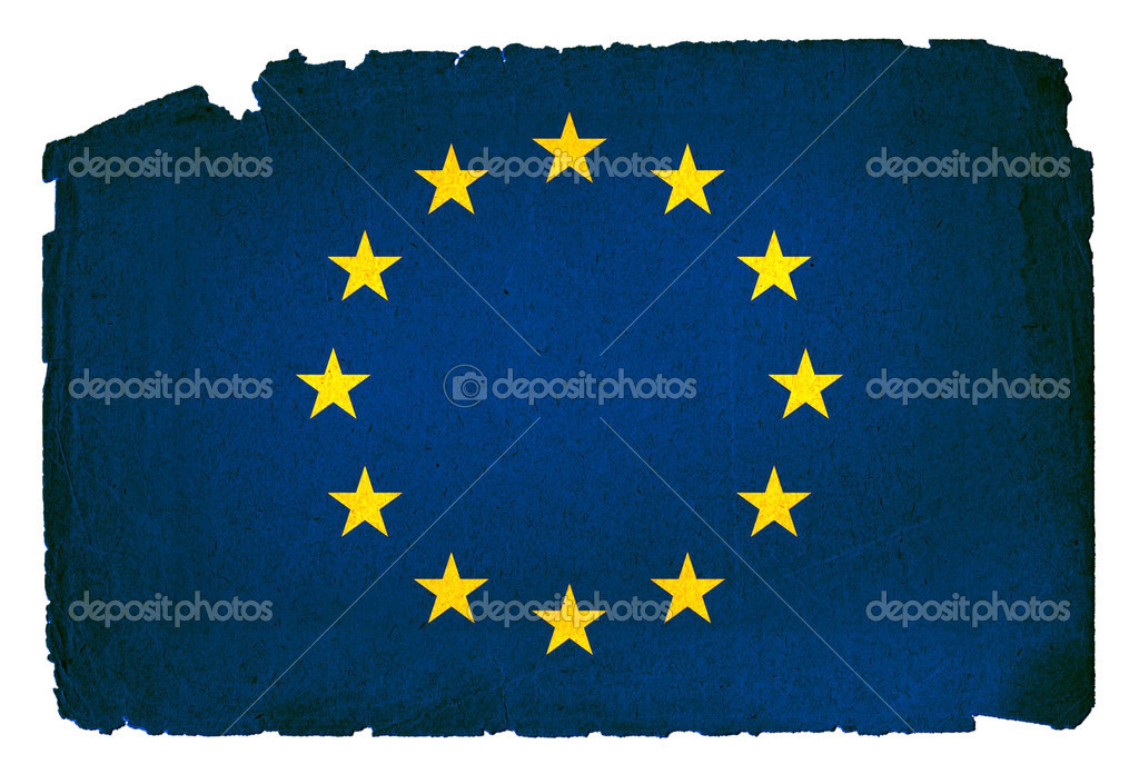 Grungy Flag - European Union