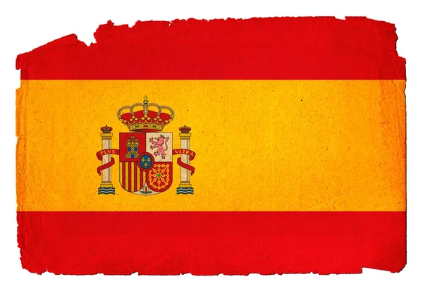 Grungy Flag - Spain — Stock Photo, Image